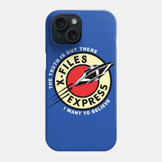 X-Files Express Phone Case by Titius