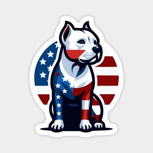 American Staffy Dog Magnet