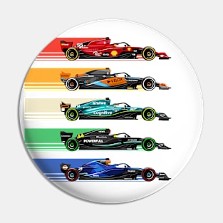 New Formula Racing Cars Pin