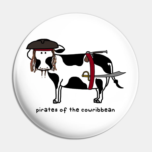 pirates of the cowribbean Pin by paintbydumbers