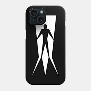 Shadowman Silhouette Phone Case