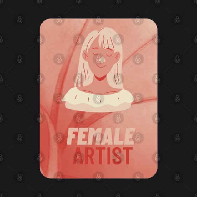 Female Artist Supporter by Alemway