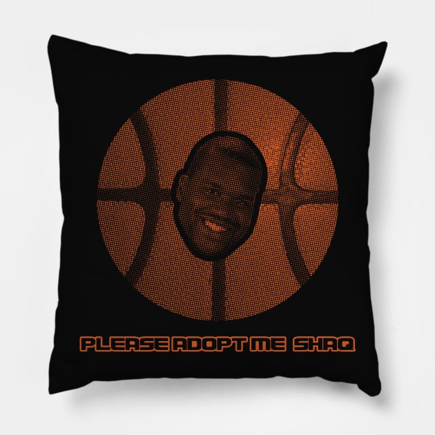 Please Adopt Me, Shaq Pillow by Duckfeed.tv Merch Store