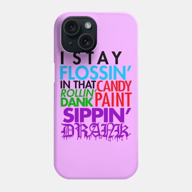 Flossin' Phone Case by VisualTrashN'Treasure