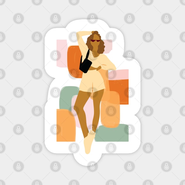 Portrait of Fashion Girl Posing | Passion Magnet by Art by Ergate