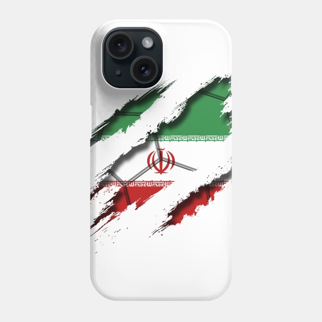 Iran Football Phone Case by blackcheetah