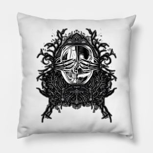 13XD XMY ''13XD" (MASK NEGATIVE) Pillow