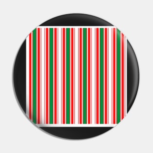 Christmas stripes Pin