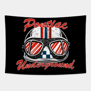 Pontiac Underground Helmet Tapestry