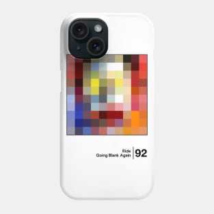 Going Blank Again / Minimalist Style Artwork Phone Case