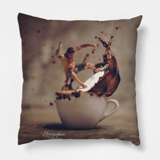 Surfing cafe Pillow