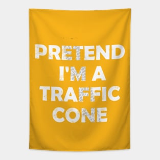 I'm A Traffic Cone Last Minute Halloween Costume Tapestry