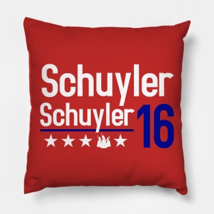 Angelica and Eliza Schuyler for president 2016 - inspired by Alexander hamilton Pillow