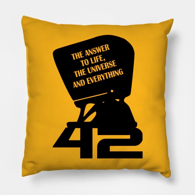 Deep Thought - Hitchhikers Guide to the Galaxy Pillow by OtakuPapercraft