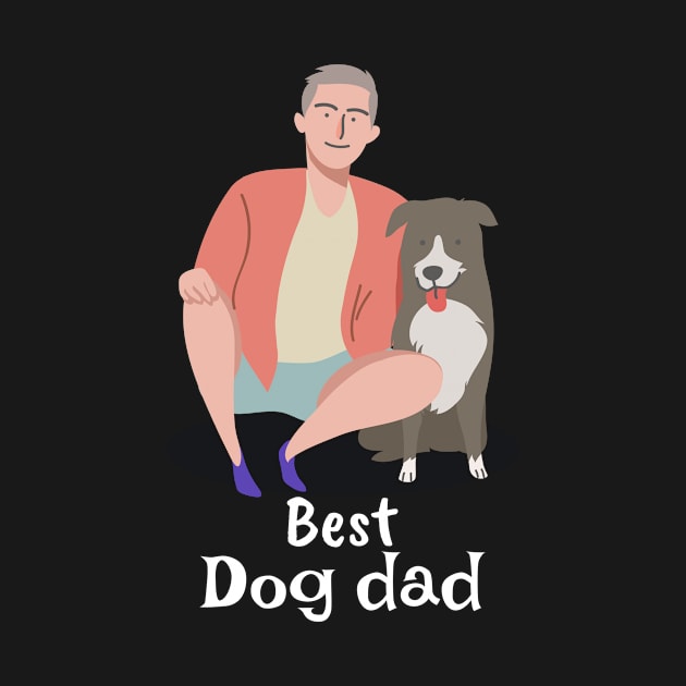 Best dog dad by Marley Moo Corner