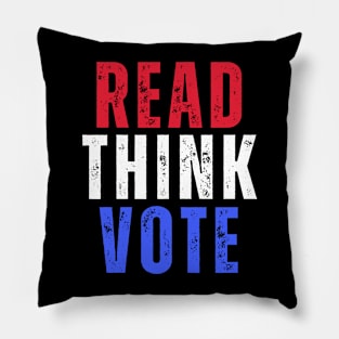 Read Think Vote Pillow