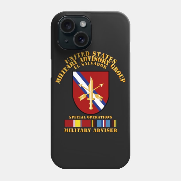 US MILGRP  w Svc - El Salvador Phone Case by twix123844