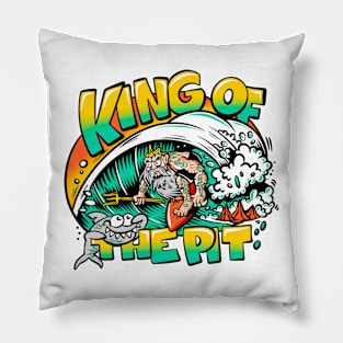 King of the Pit Pillow