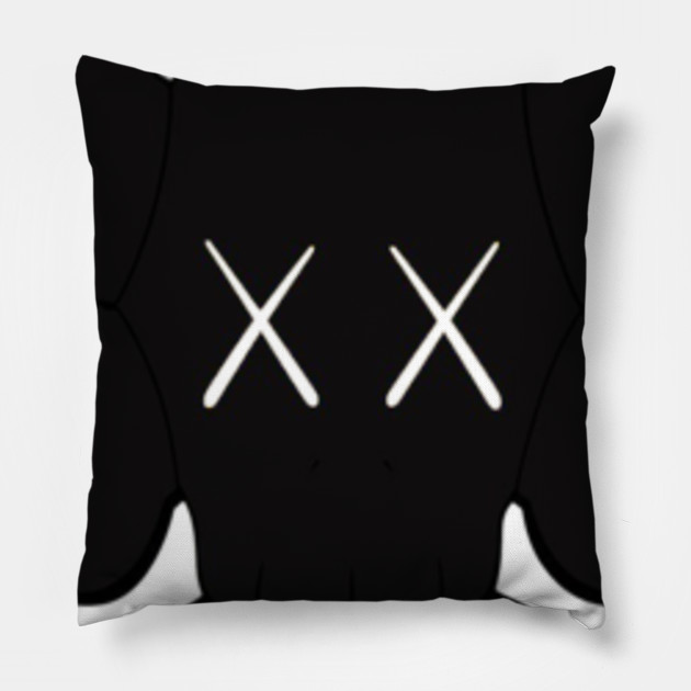 Kaws Elmo Kaws Elmo Pillow Teepublic Au
