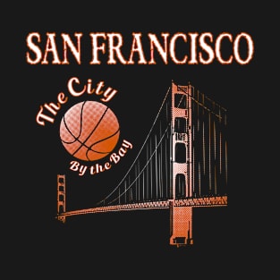 San Francisco Golden Gate Bridge Basketball T-Shirt