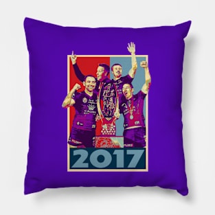 Retro Footy Moments - Melbourne Storm - PREMIERS 2017 Pillow