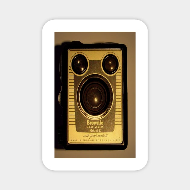 Kodak Brownie camera Magnet by Andyt