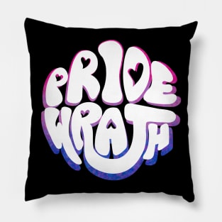 Pride and Wrath (Bi Pride) Pillow