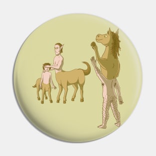 Nobody Likes Reverse Centaur Pin