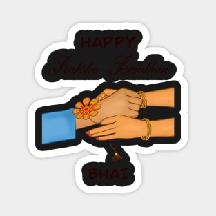 Happy Raksha bandhan bhai, Raksha bandhan, Rakhi Magnet