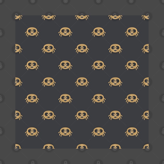 Cute Spider Seamless Patterns by labatchino