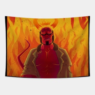 Hellboy Tapestry