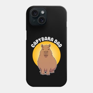 Cute Capybara Dad Phone Case