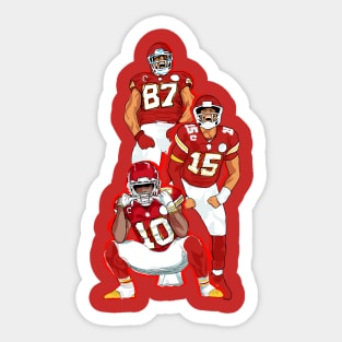 Kc Chiefs Stickers for Sale