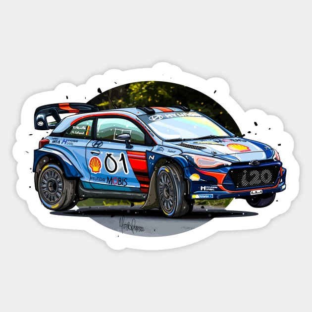 Hyundai i20 WRC - Thierry Neuville