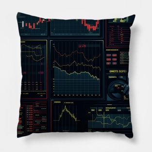 Day trading candle stick dashboard patterns Pillow