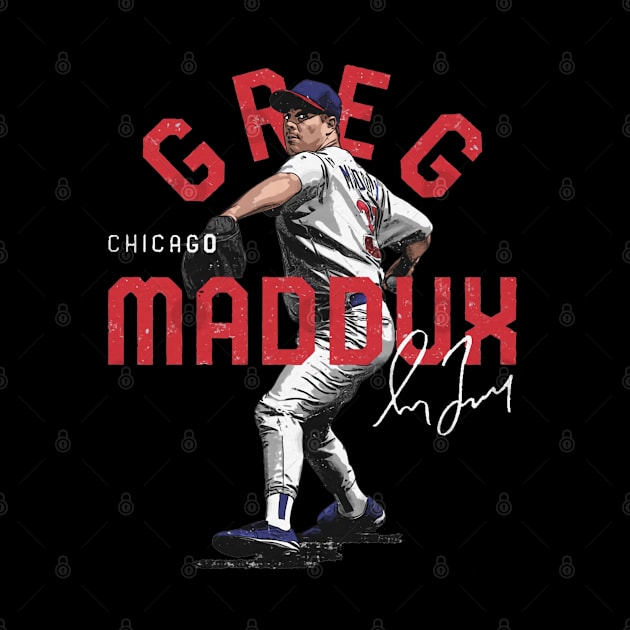 Greg Maddux Chicago Arc by ganisfarhan