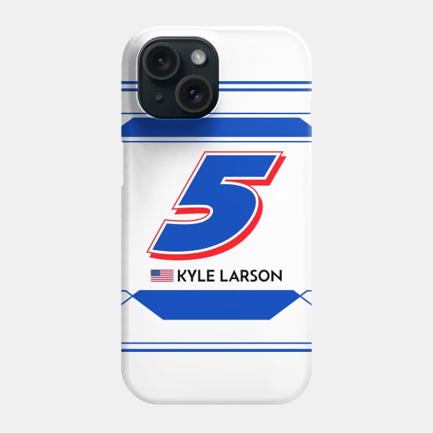 Kyle Larson #5 2023 NASCAR Design Phone Case by AR Designs 