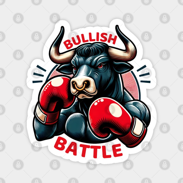 Kickboxing bull Magnet by Japanese Fever