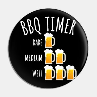 BBQ Timer Beer Drinking Funny Grilling Pin