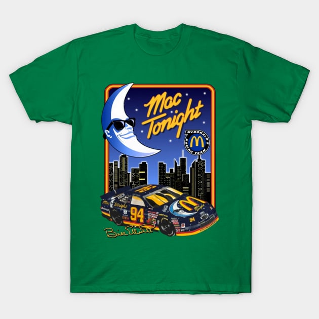 Bill Elliott Mcdonald's Retro Nascar Design