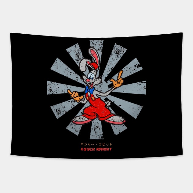 Who Framed Roger Rabbit Retro Japanese Tapestry by box2boxxi