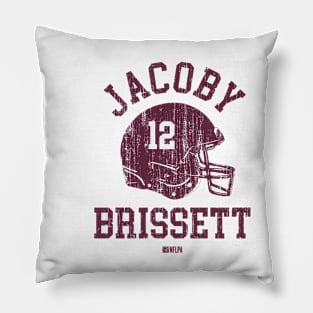 Jacoby Brissett Washington Helmet Font Pillow