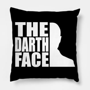 The Darth face tee design birthday gift graphic Pillow