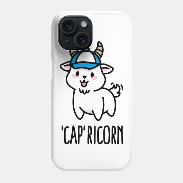 Cap ricorn Capricorn funny baseball cap zodiac sign Phone Case by LaundryFactory