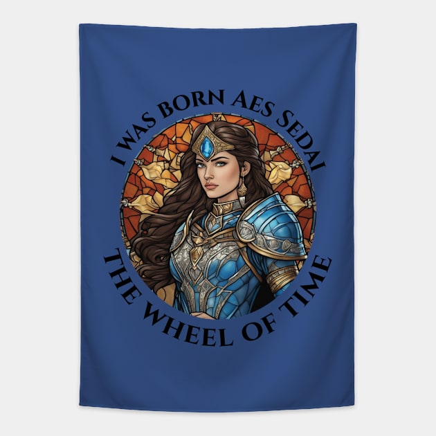 i WAS born eas sedai Tapestry by whatyouareisbeautiful