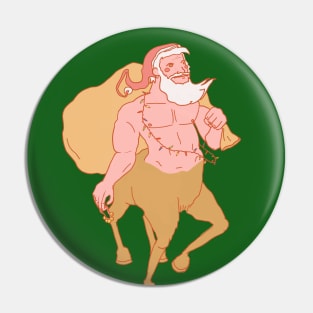 Santaur Claus Pin