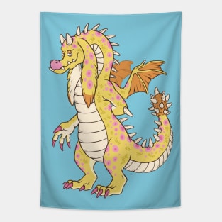 Pineapple the Dragon Tapestry