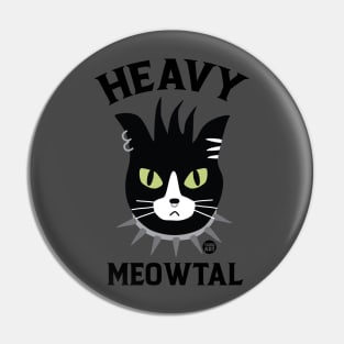 HEAVY MEOWTAL Pin