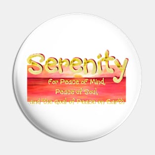 Serenity Pin