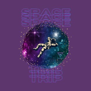 Space and Astronaut T-Shirt